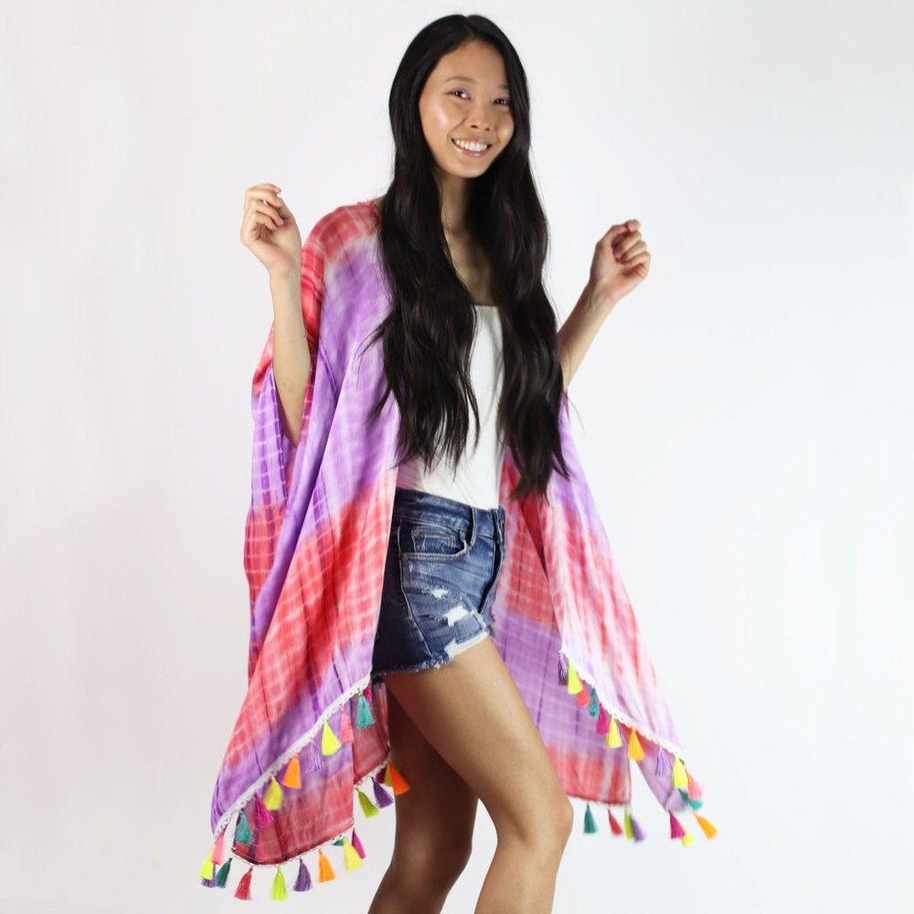 Tie Dye Kimono